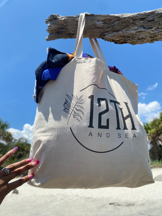 12th & SEA- Signature beach tote